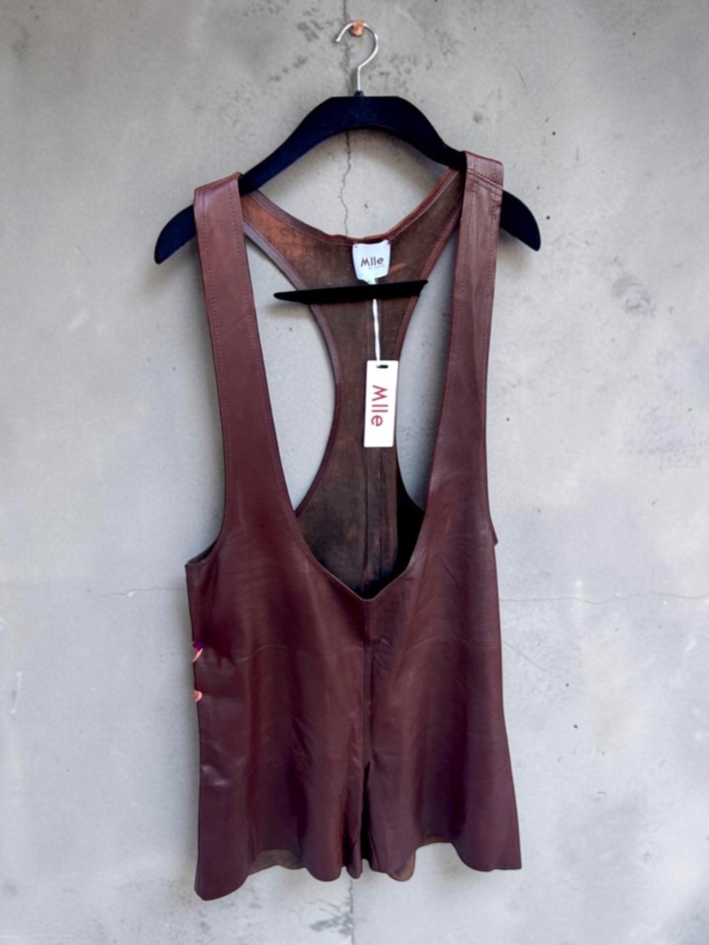 LEATHER JUMPER